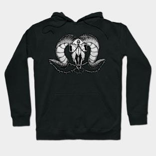 Ram skull Hoodie